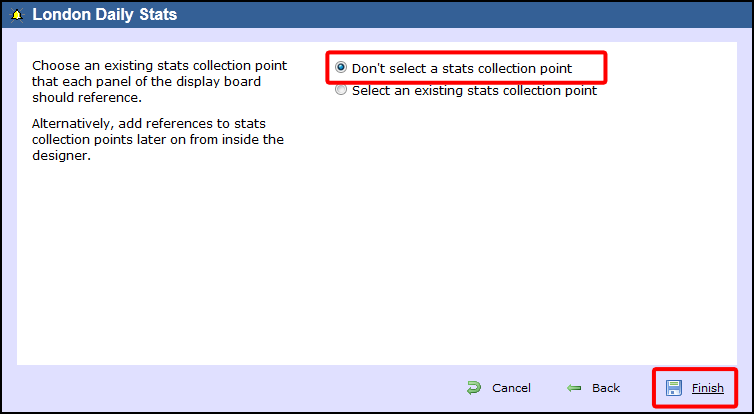 don't select a stat point